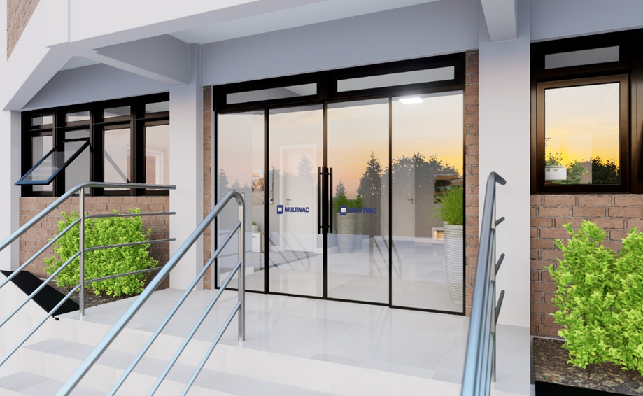 MULTIVAC Office Entrance Modern Design MULTIVAC Office Entrance Modern Design