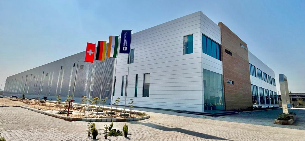 MULTIVAC Factory Exterior with Flags Displayed MULTIVAC Factory Exterior with Flags Displayed