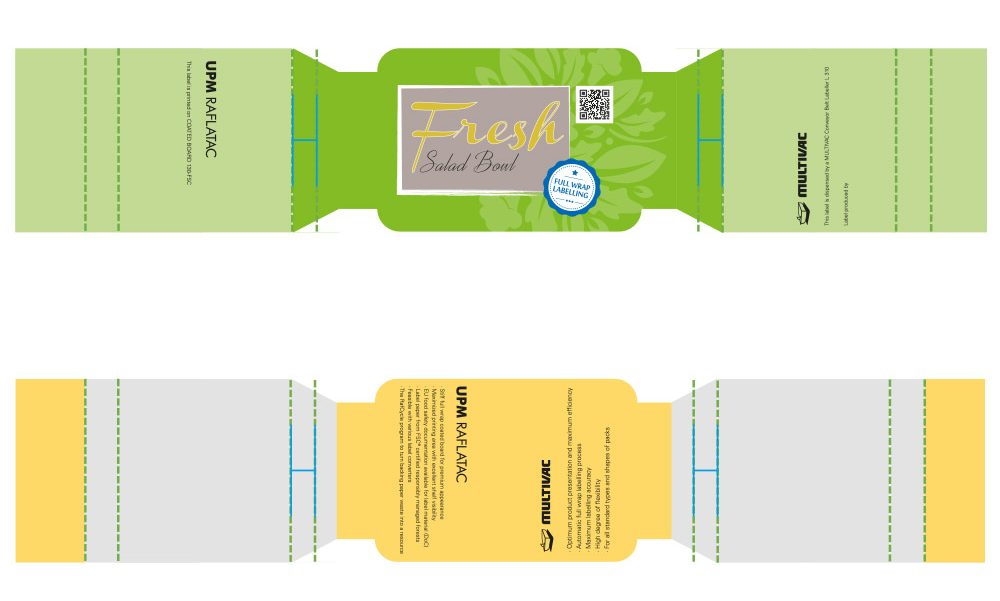 MULTIVAC Fresh Salad Bowl Packaging Design
