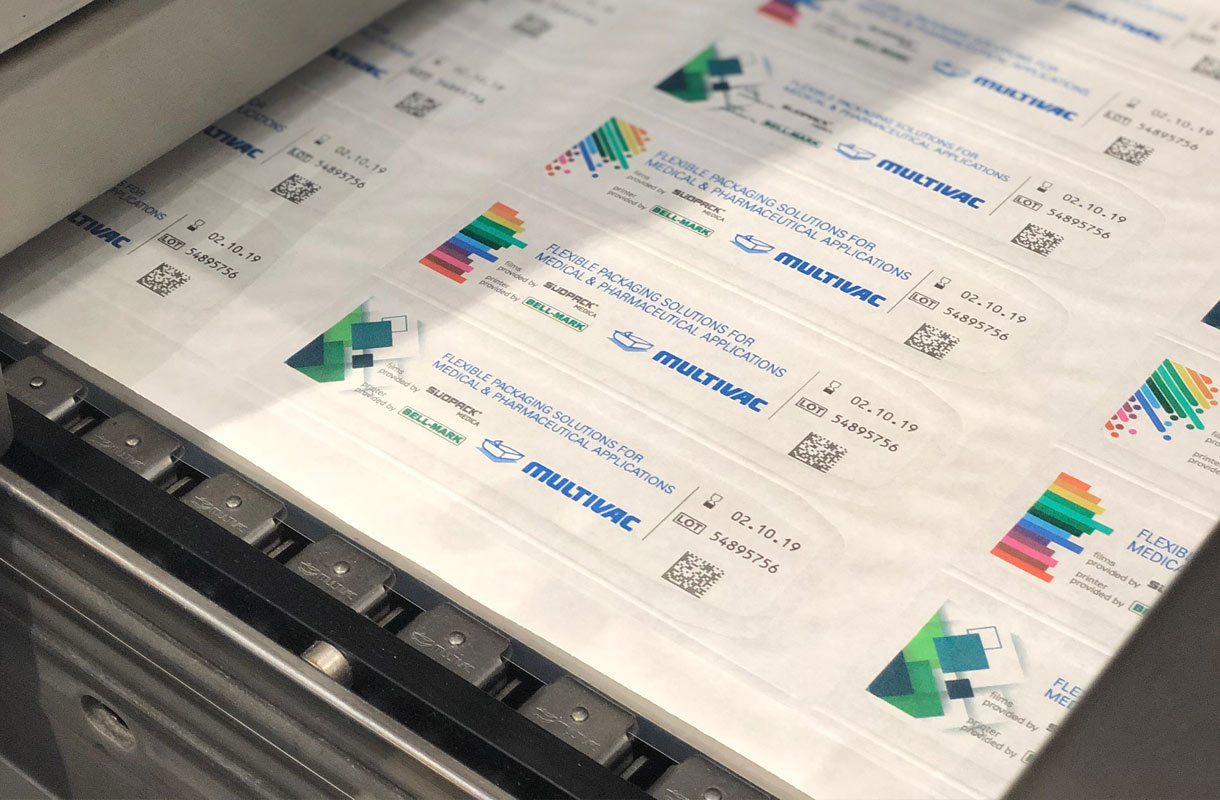 MULTIVAC Packaging Machine with Printed Labels