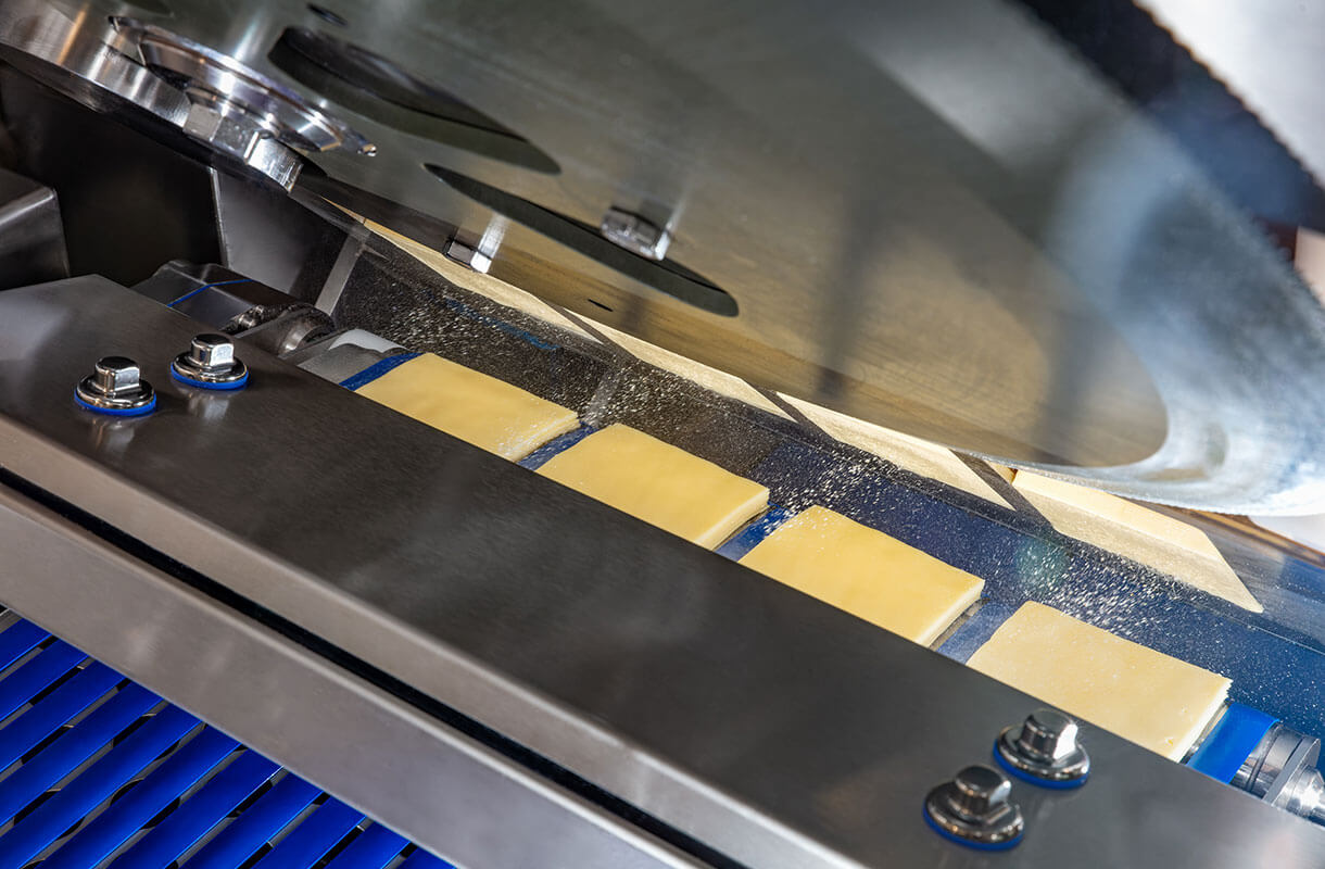 MULTIVAC Cheese Slicing Machine in Action MULTIVAC Cheese Slicing Machine in Action