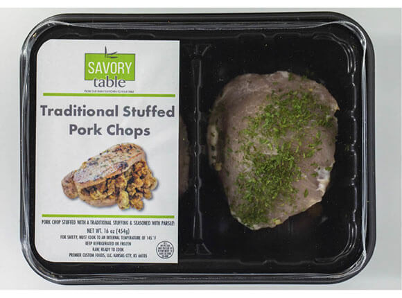 Traditional Stuffed Pork Chops Packaging Image