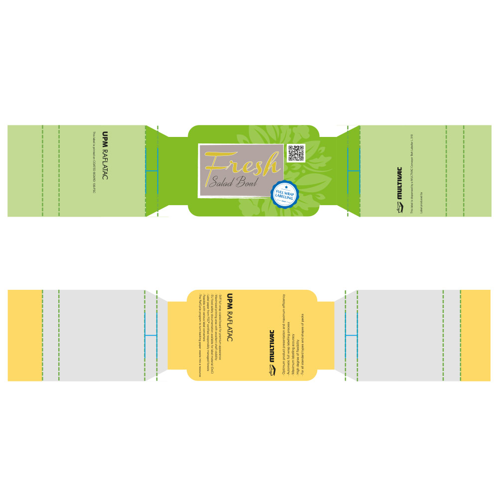 MULTIVAC Fresh Salad Bowl Packaging Design