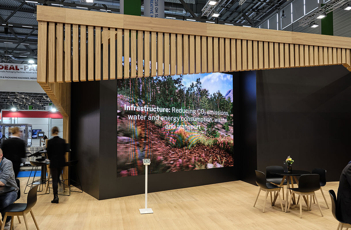 Infrastructure Exhibition Booth Display MULTIVAC Infrastructure Exhibition Booth Display MULTIVAC