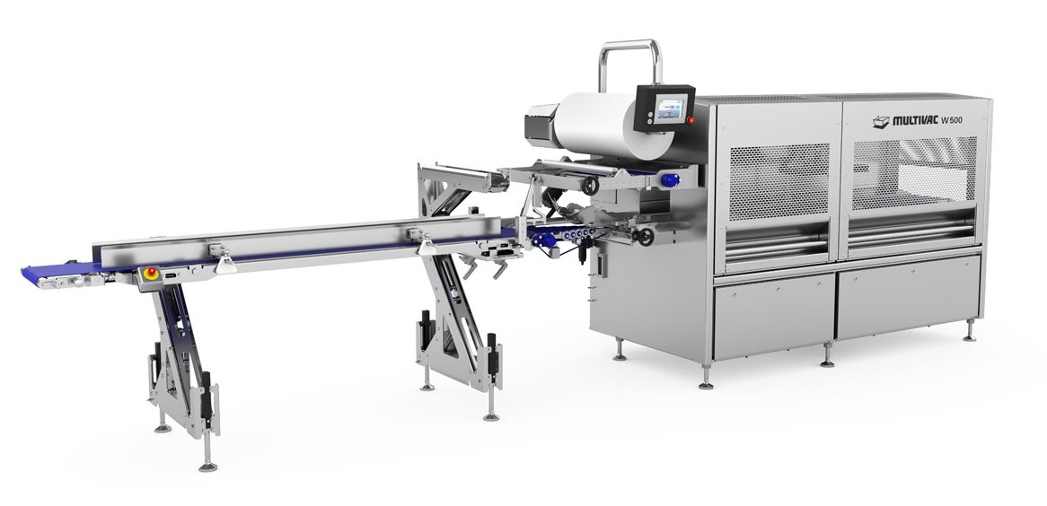 MULTIVAC Packaging Machine with Conveyor System MULTIVAC Packaging Machine with Conveyor System