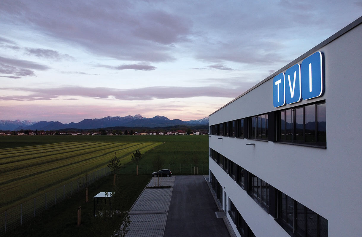 MULTIVAC TVI Facility at Sunset Landscape View