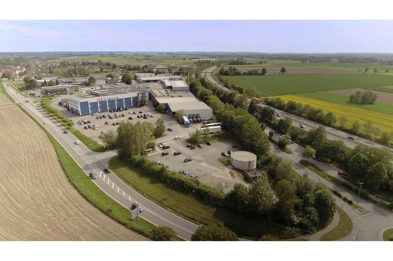 MULTIVAC Factory Aerial View Landscape