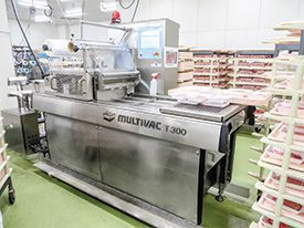 MULTIVAC T300 Meat Packaging Machine in Factory