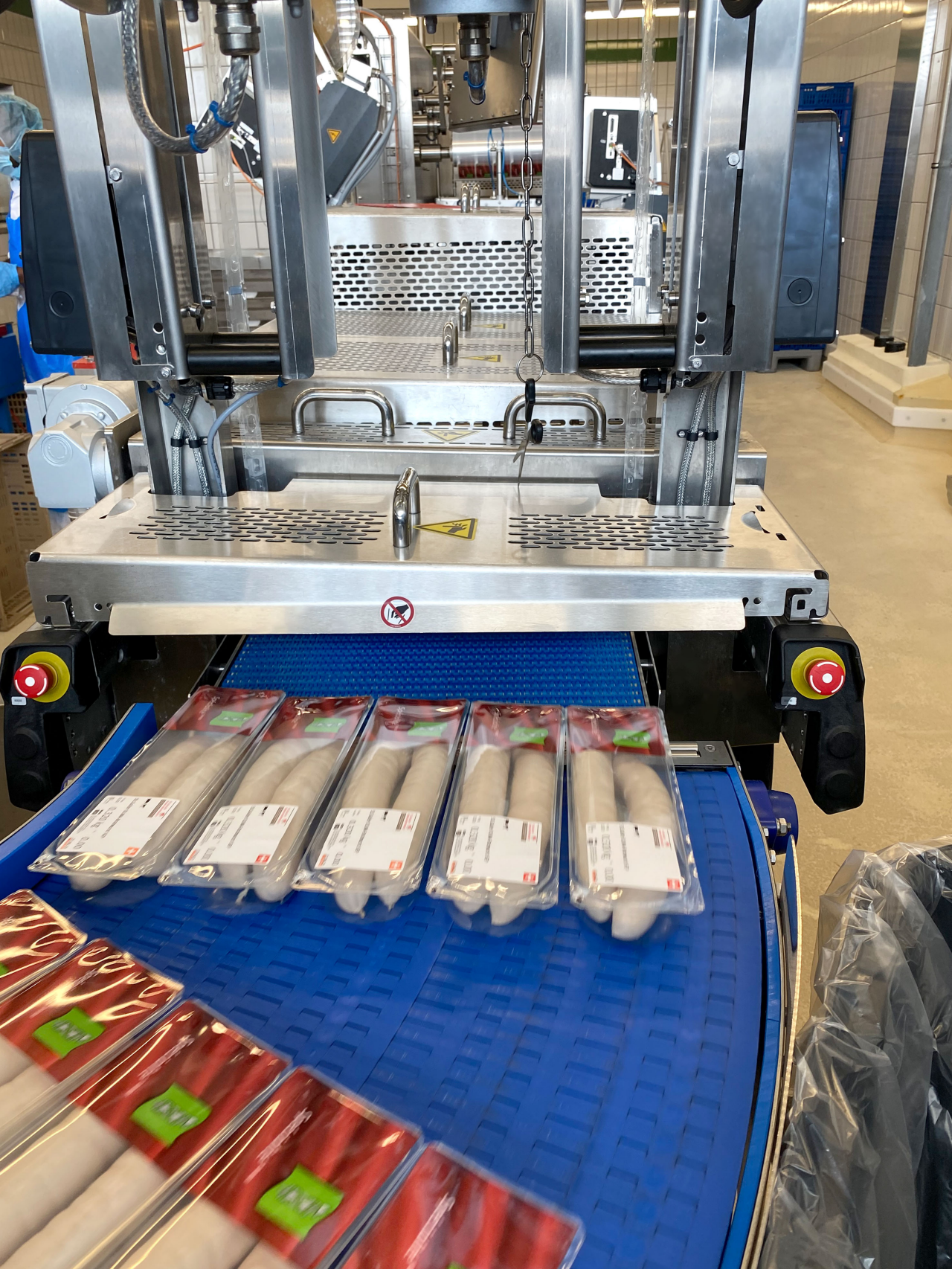MULTIVAC Packaging Machine with Sausage Products