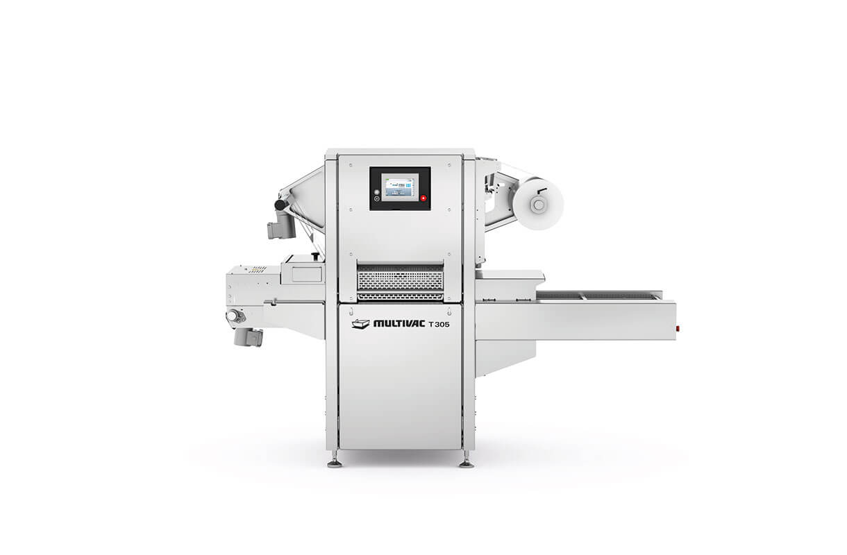 MULTIVAC T300 Tray Sealer Machine Front View MULTIVAC T300 Tray Sealer Machine Front View