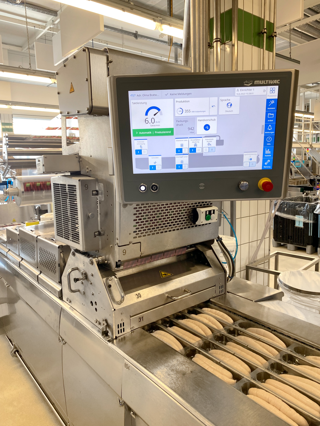 MULTIVAC Packaging Machine in Action