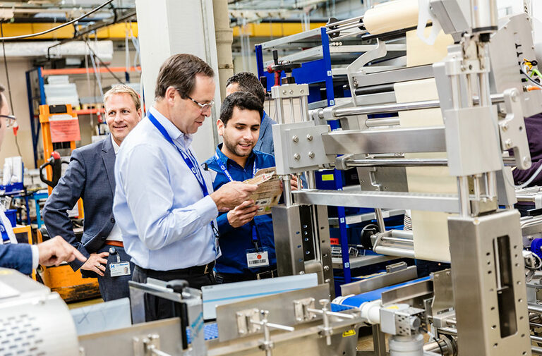 MULTIVAC Packaging Machine in Factory Setting MULTIVAC Packaging Machine in Factory Setting