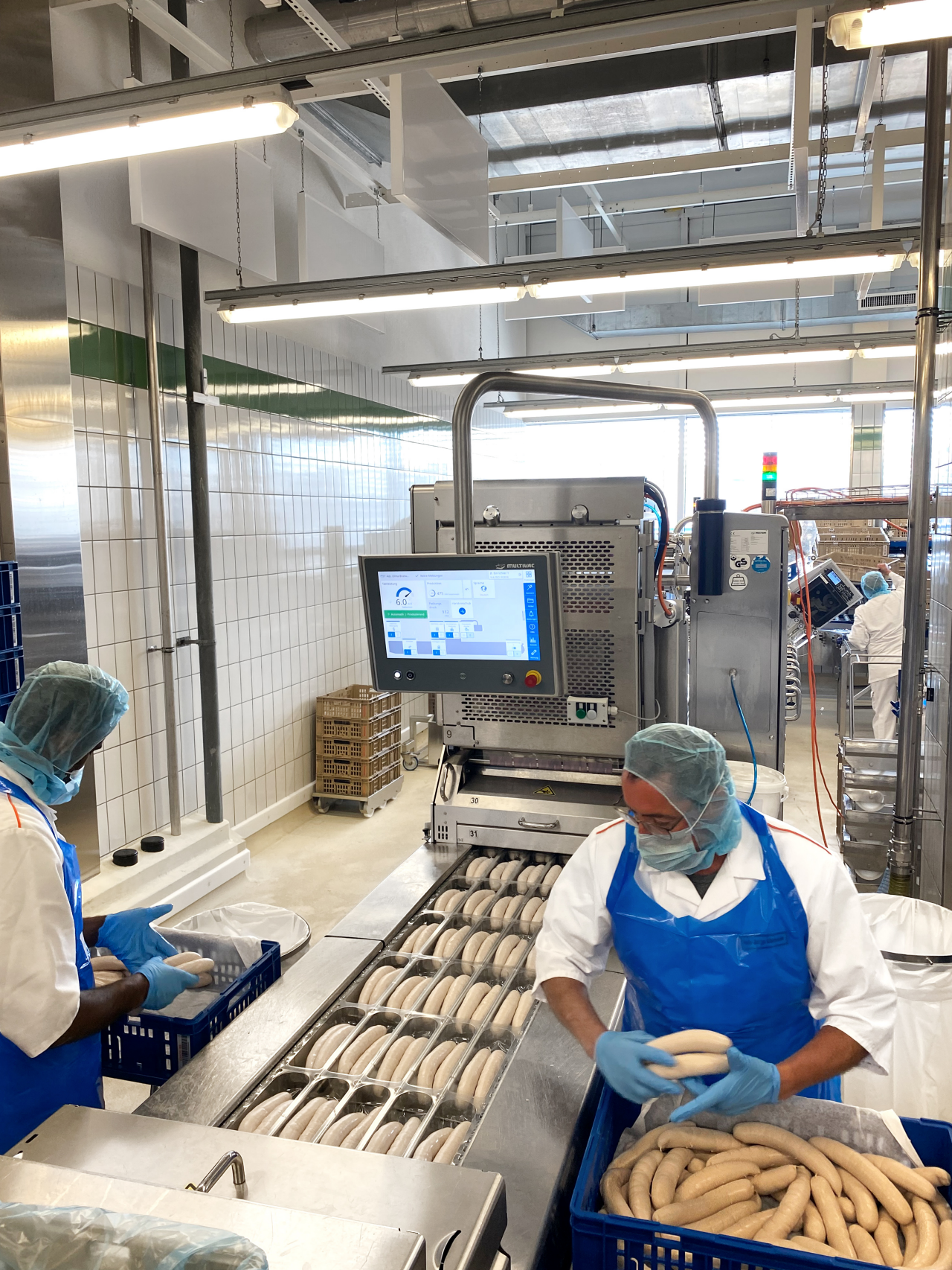 MULTIVAC Sausage Packaging Machine in Factory