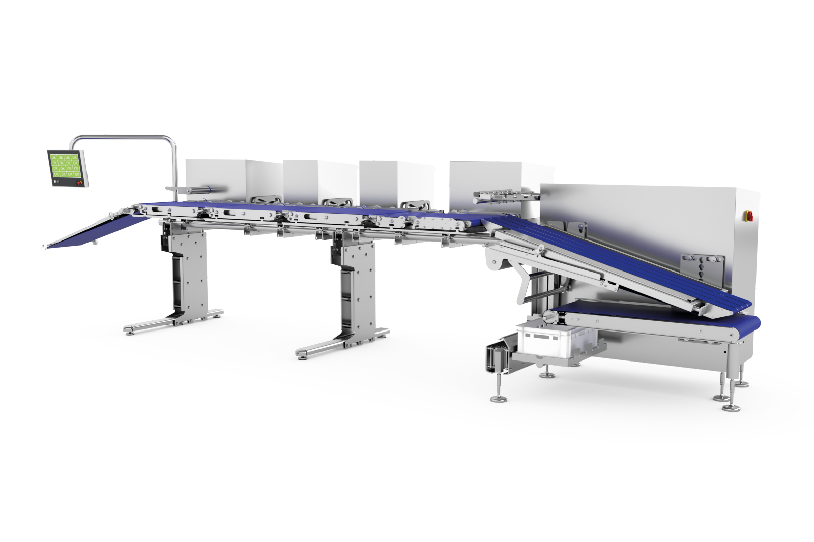 Belt Loaders präzise Einlegen